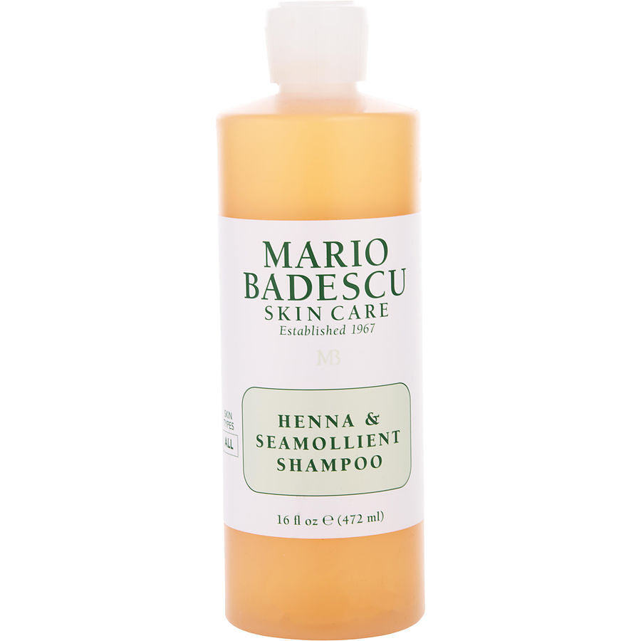 Mario Badescu – Shampooing Henné & Seamollient (472 ml / 16 oz)