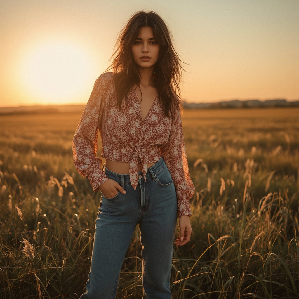 Jeans flare / pattes d’éléphant
