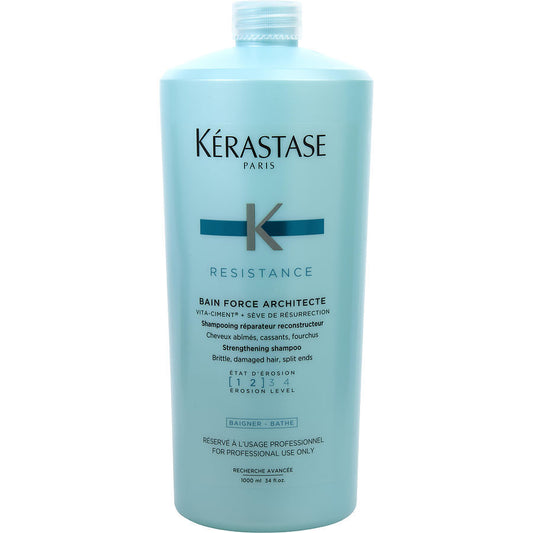 Kérastase – Shampooing Résistance Bain Force Architecte (1L / 34 oz)