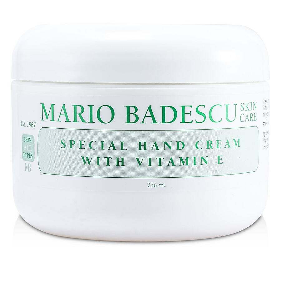 Mario Badescu – Crème Spéciale pour les Mains à la Vitamine E (236 ml / 8 oz)