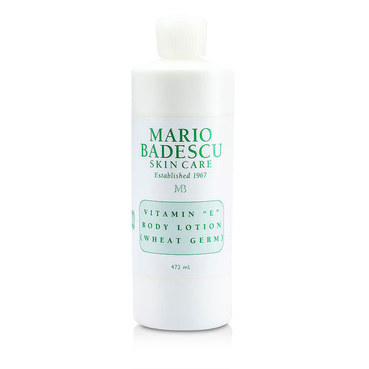 Mario Badescu – Lotion Corporelle à la Vitamine E et Germe de Blé (472 ml / 16 oz)