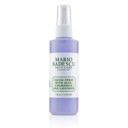 Mario Badescu – Spray Visage à l’Aloe, Camomille et Lavande (118 ml / 4 oz)