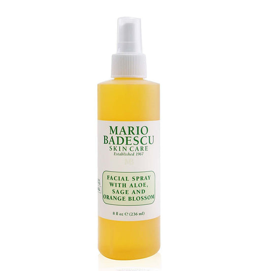 Mario Badescu – Spray Visage à l’Aloe, Sauge et Fleur d'Oranger (236 ml / 8 oz)