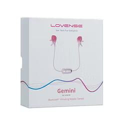 Lovense – Gemini Pinces Vibrantes Connectées pour Mamelons