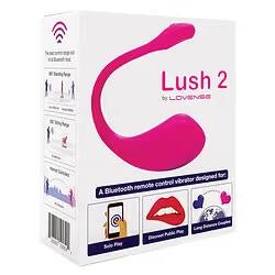 Lovense – Lush 2.0 Vibromasseur Connecté Réactif au Son