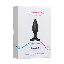 Lovense – Hush 2 Plug Anal Connecté 1.5”