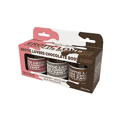 Peintures Corporelles Érotiques – Chocolat Blanc, Lait & Fraise