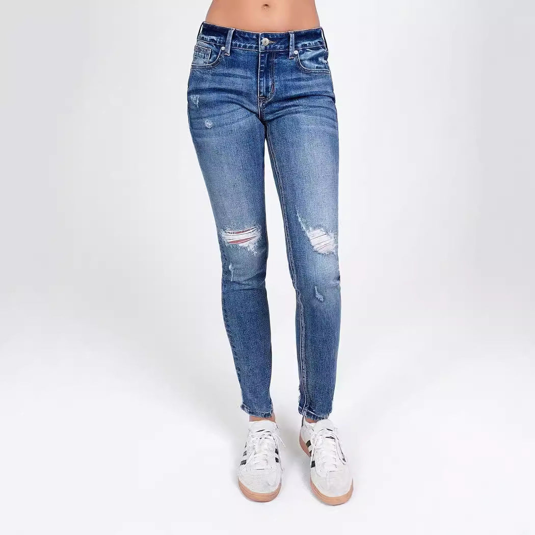 Jean "RippedSculpt" – Skinny Taille Haute