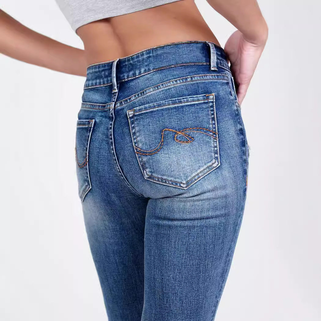 Jean "RippedSculpt" – Skinny Taille Haute
